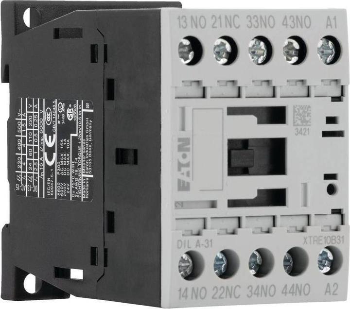 Produktbild Eaton Electric GmbH Hilfsschütz 3S1Ö, AC DILA-31(230V50/60HZ)