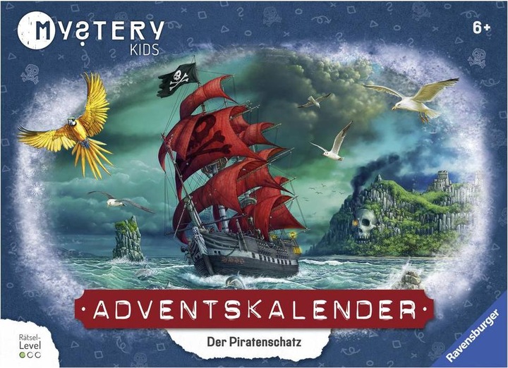 Produktbild Ravensburger Der Piratenschatz - 24 Rätsel