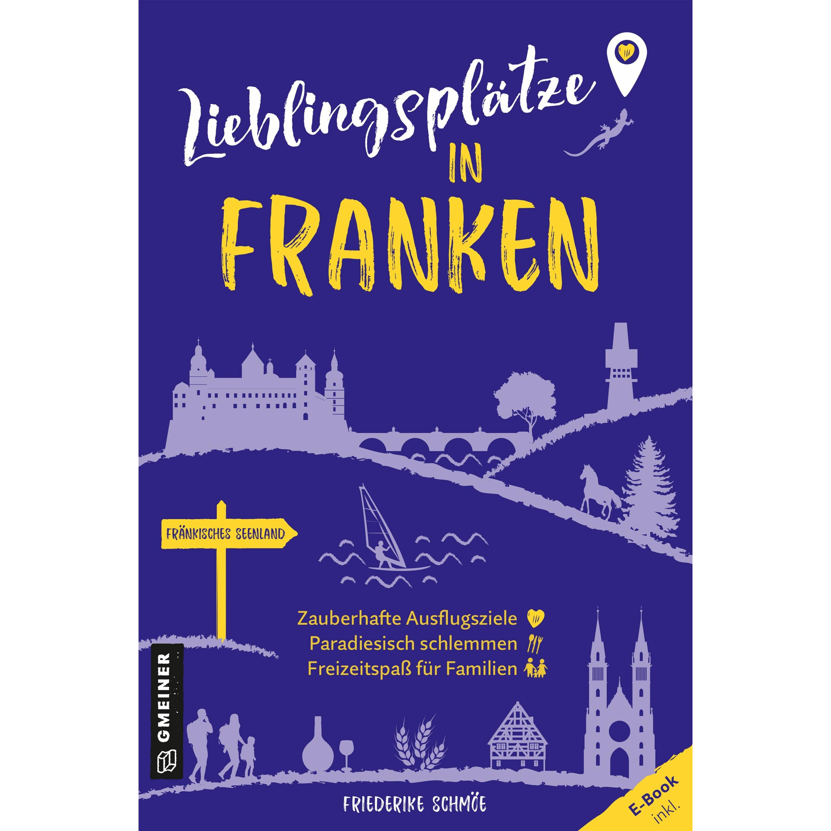 Thumbnail - Lieblingsplätze in Franken, Ratgeber von Friederike Schmöe