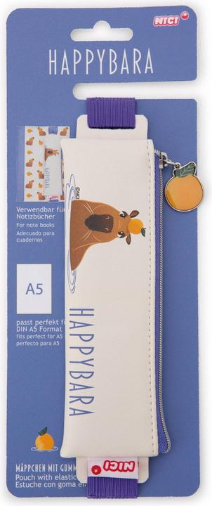 Produktbild NICI Mäppchen Capybara mit Gummizug