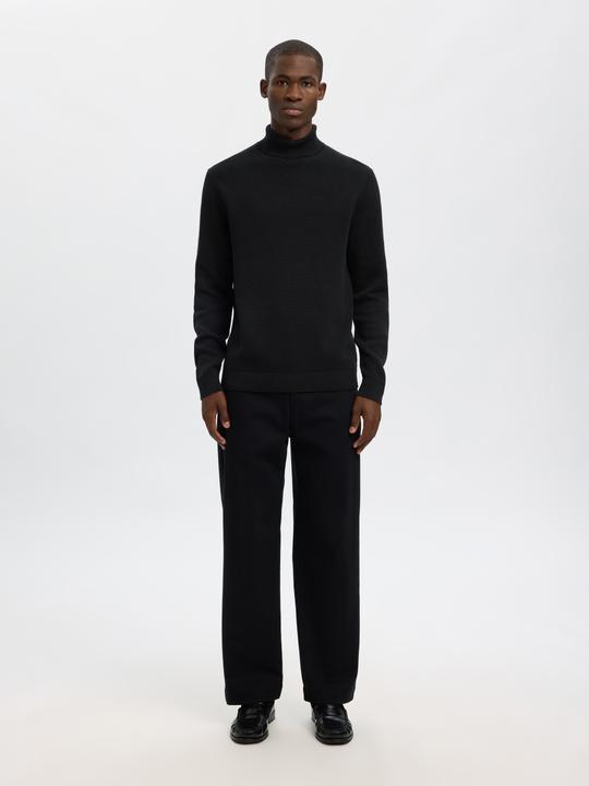 Produktbild Selected Homme Slhdane Ls Knit Structure Roll Neck Noos (M)