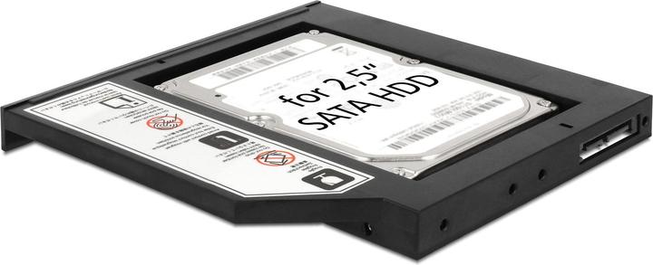 Immagine prodotto Delock Adattatore per alloggiamento DVD per 2.5 SATA SSD per 2.5 SATA HDD&SSD