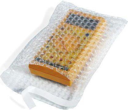 Produktbild Transpak Luftpolsterbeutel Masse 250x350+50mm Stärke 100µ Transparent SK-Verschlusslasche /Krt. (250 Stk.)