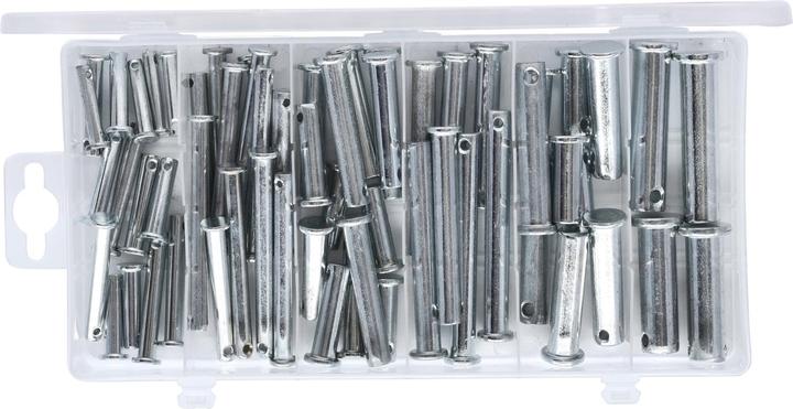 Produktbild KS Tools Sortiment Sicherungsbolzen, Ã˜ 5-12mm, 21 Grössen, 60-tlg.