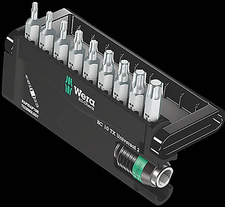 Produktbild Wera Bit-Check 10 TX Universal 2 (Innensechsrund TX)