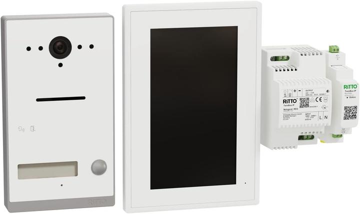 Actual product image Ritto Listo Video RGE2092170 Single-family home set TwInnensechskant IP White AP 1 (Wi-Fi)