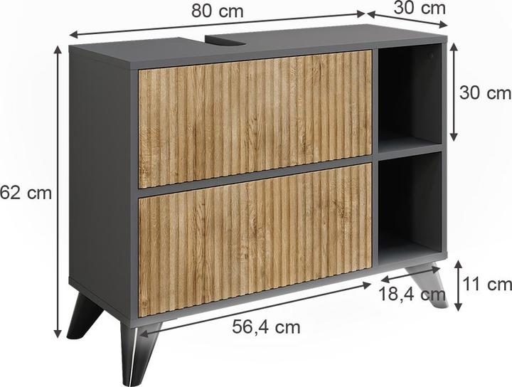 Produktbild Vicco Leano mit 2 Schubladen