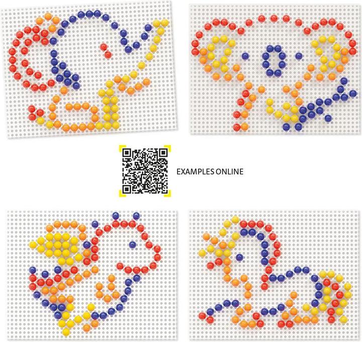 Image du produit Quercetti Plug-in Mosaïque 100 pins