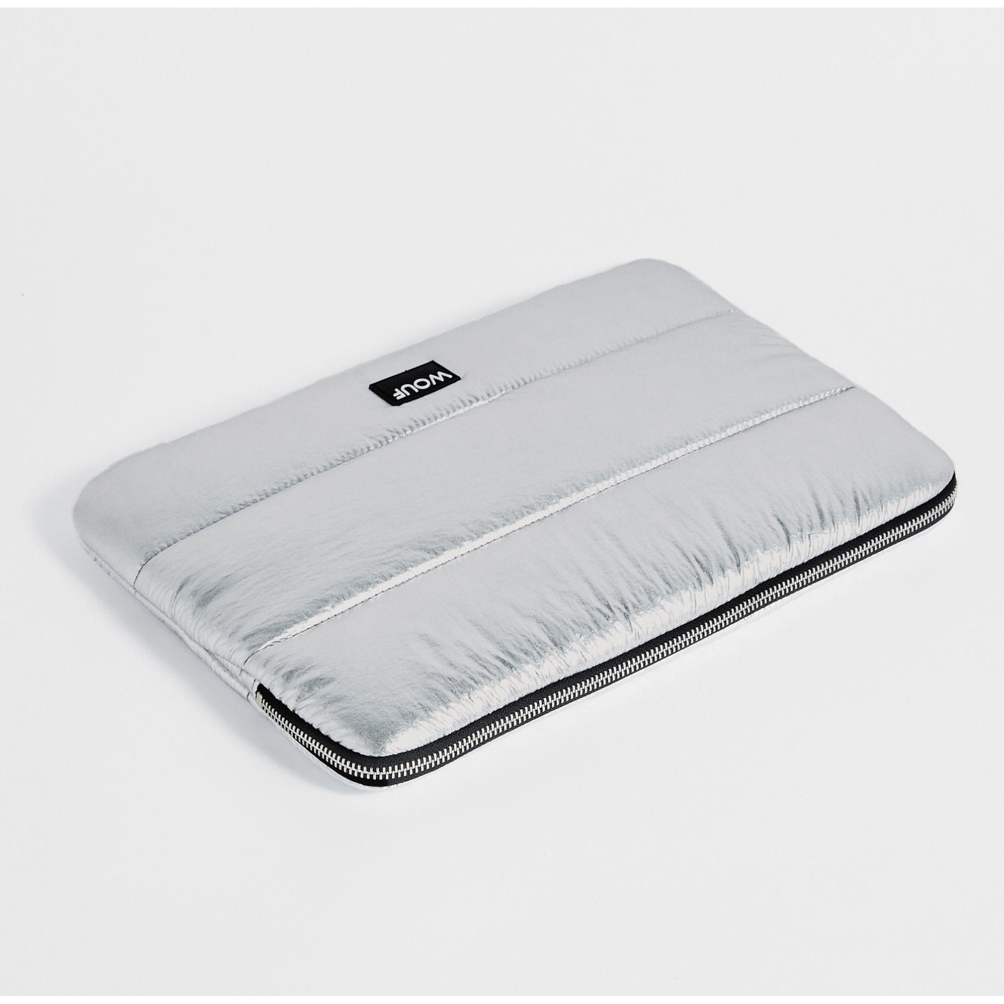 Thumbnail - Wouf Glossy (13"), Notebooktasche, Silber