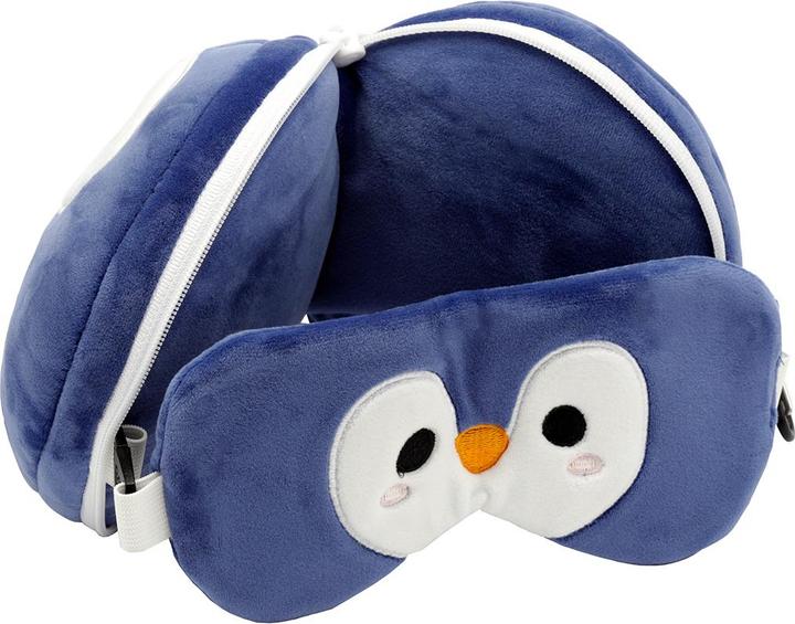 Produktbild Puckator Relaxeazzz Plüsch Pinguin (Kopf- & Nackenkissen)