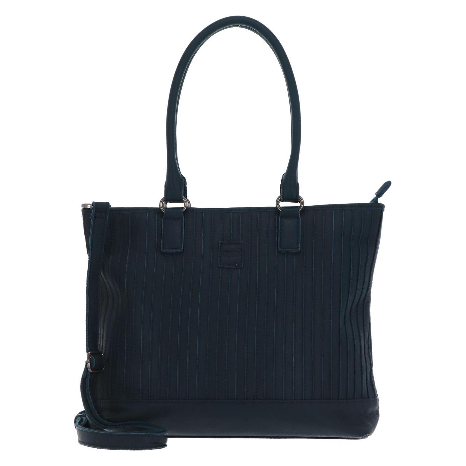 FredsBruder, Damen, Handtasche, Vertical City Bag, Blau