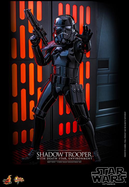 Produktbild Hot Toys Star Wars Movie Masterpiece Actionfigur 1/6 Shadow Trooper with Death Star Environment 30 cm