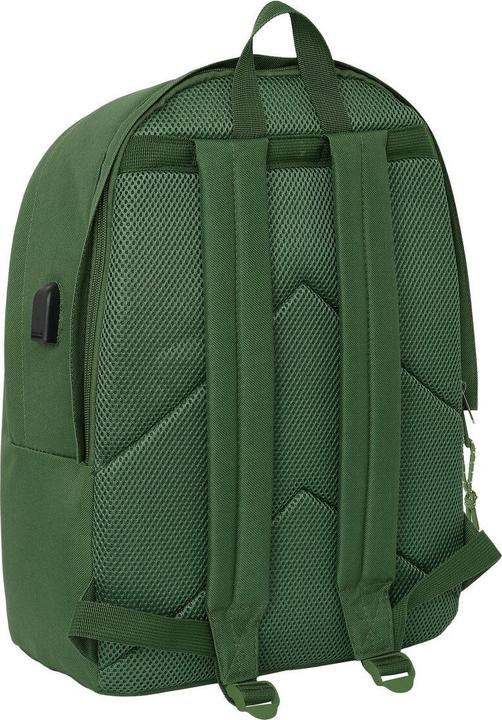 Actual product image Real Madrid CF Laptop Backpack Real Madrid C.F. Khaki 31 x 44 x 18 cm