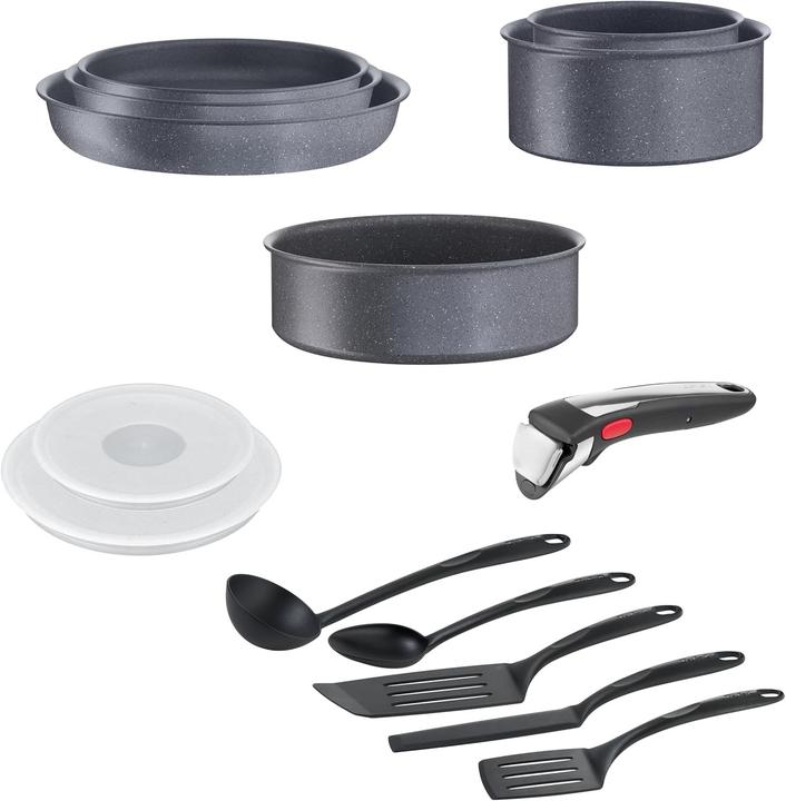 Actual product image Tefal Ingenio breakdown kit (Frying pan, Pot, Saucepan)