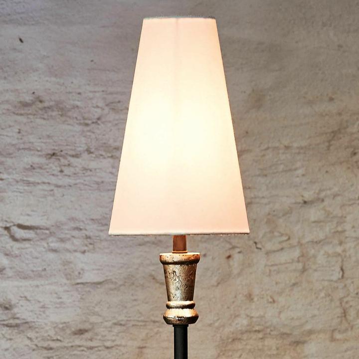 Produktbild Loberon Tischlampe 2er Set Obsonville gold/schwarz/creme (E27)