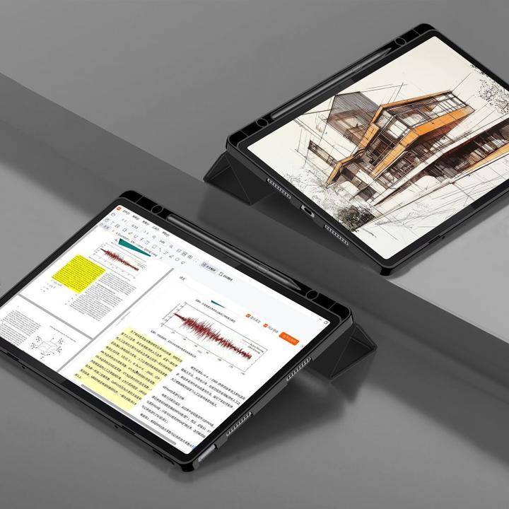 Productafbeelding Tech-Protect SC Pen Etui voor Lenovo Idea Tab Pro / Pro MT 12.7 TB-373 - Zwart (Lenovo Idea Tab Pro)