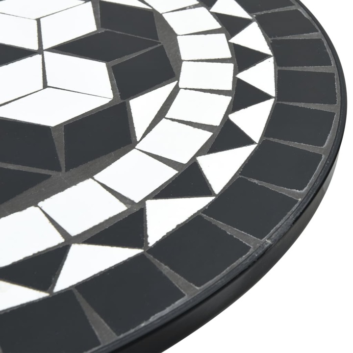 Produktbild VidaXL Mosaik-Bistrotisch Ø50 x 70 cm Keramik (50 cm)