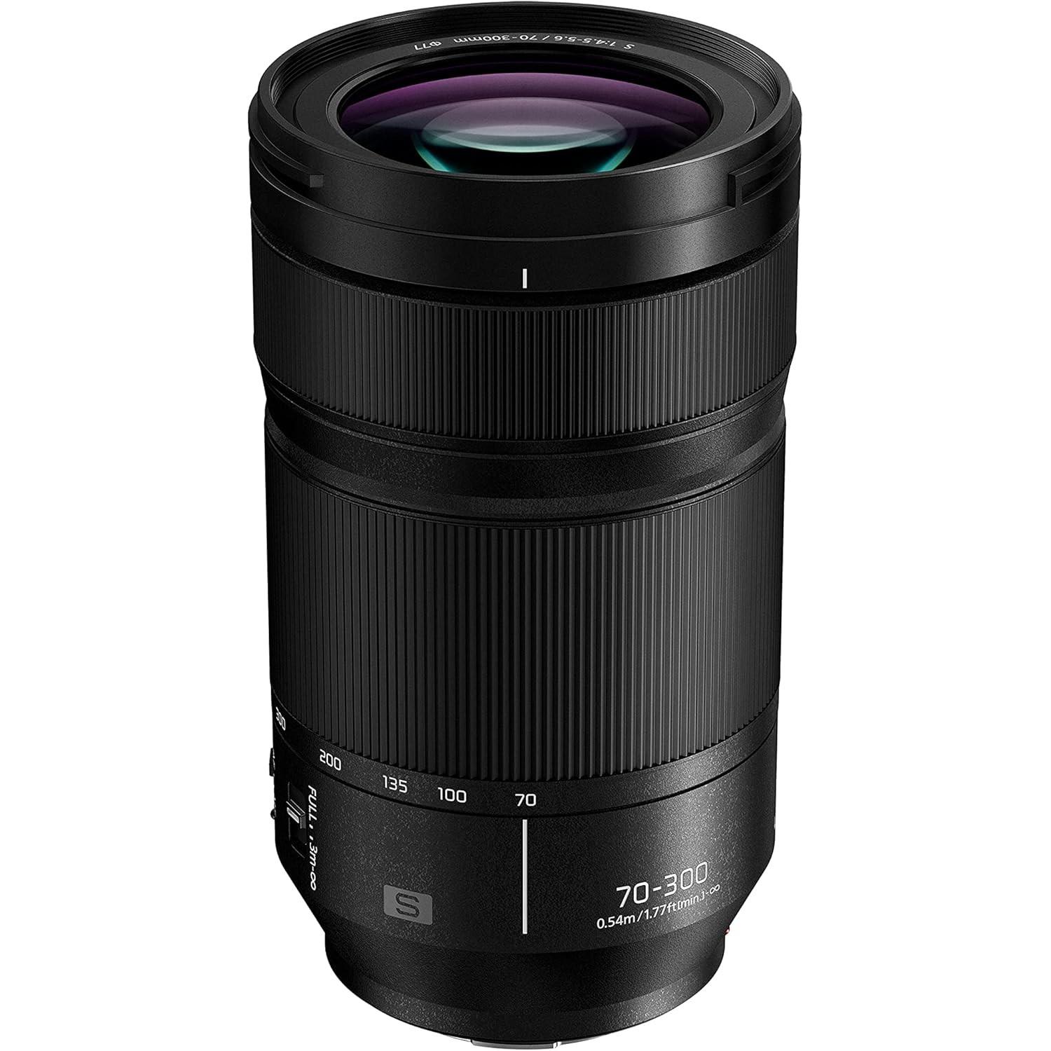 Panasonic Lumix S 70-300mm f/4.5-5.6 OIS (L-Mount, Vollformat), Objektiv, Schwarz
