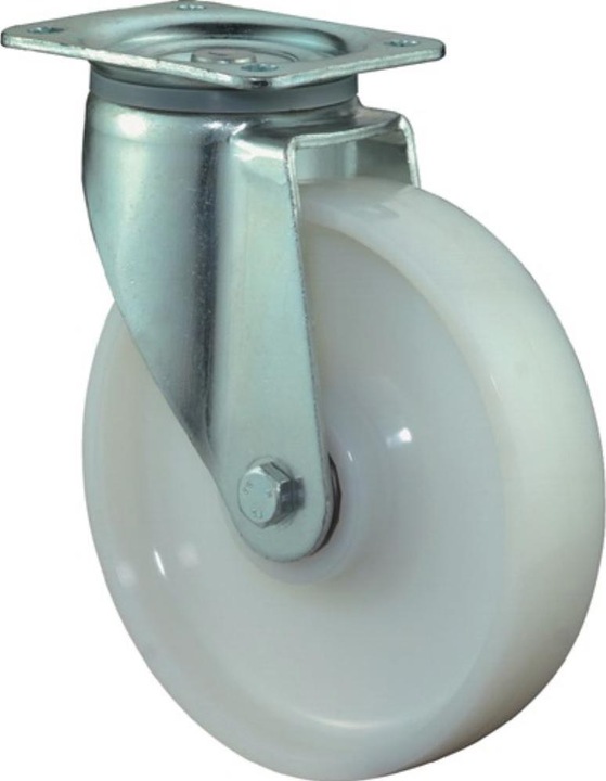 Immagine prodotto BS Rollen Ruota girevole per impieghi gravosi Ø 200 mm Portata 1000 kg Piastra in plastica L135xW110 mm