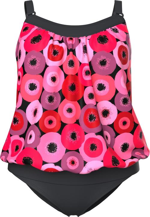 Immagine prodotto Ulla Popken Tankini con cerchi, materiale riciclato, spalline regolabili e coppe morbide (42)