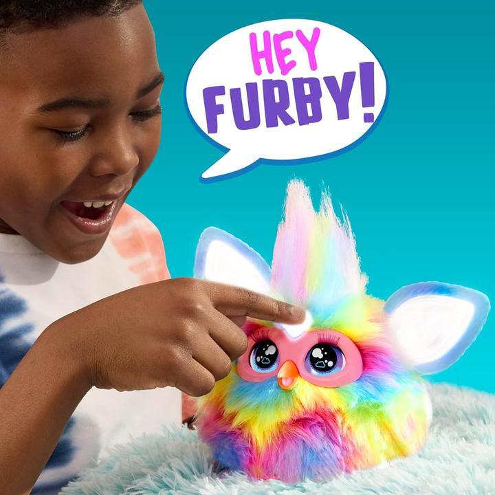 Productafbeelding Furby Tie Dye Interactief Pluchen Speelgoed (23 cm)