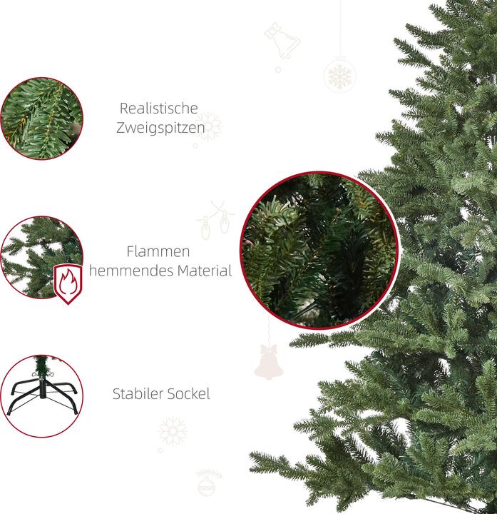 Actual product image Homcom Christmas tree (150 cm)