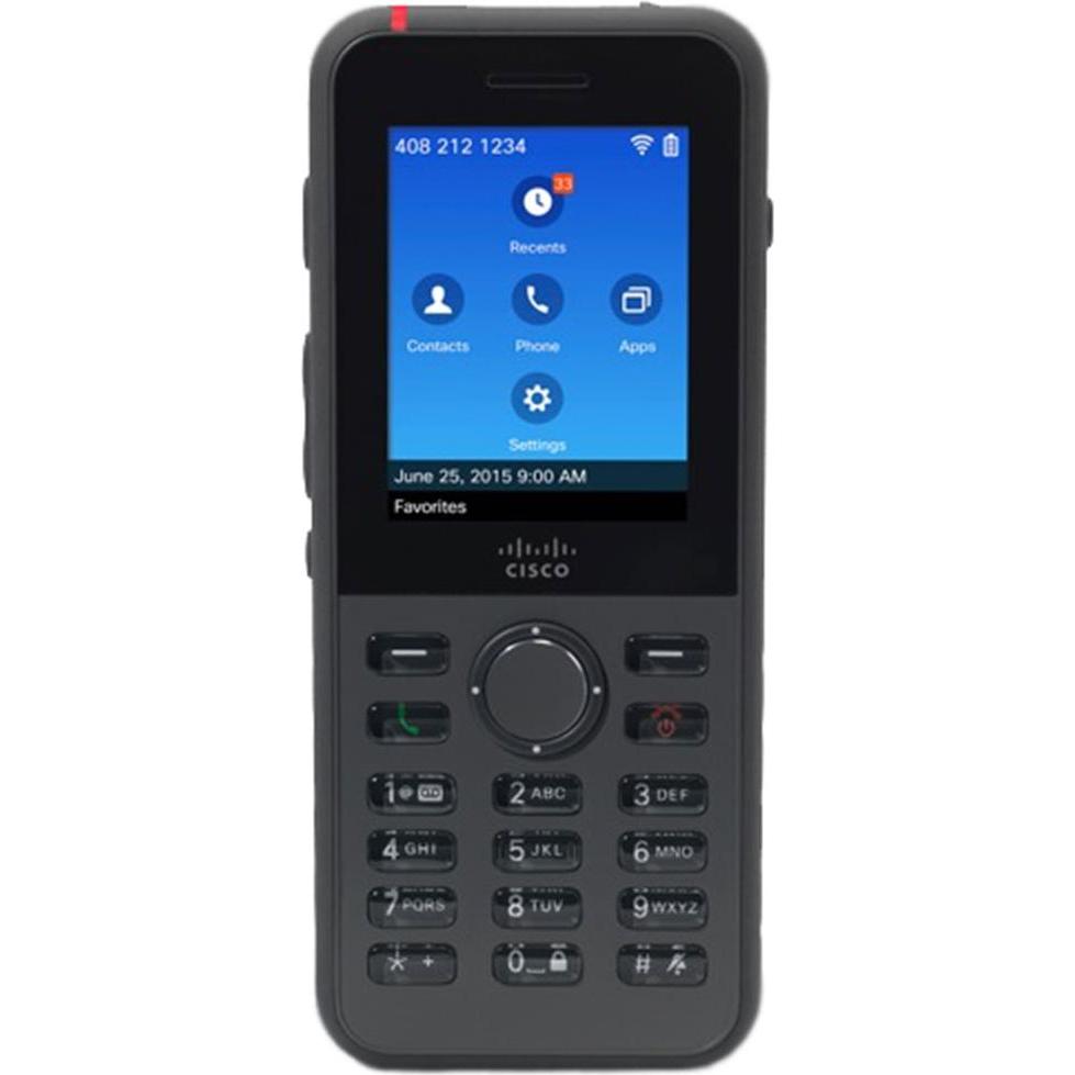 Cisco IP Phone 8821, Telefon, Schwarz