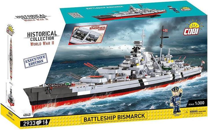 Actual product image Cobi Battleship Bismarck - Executive Edition