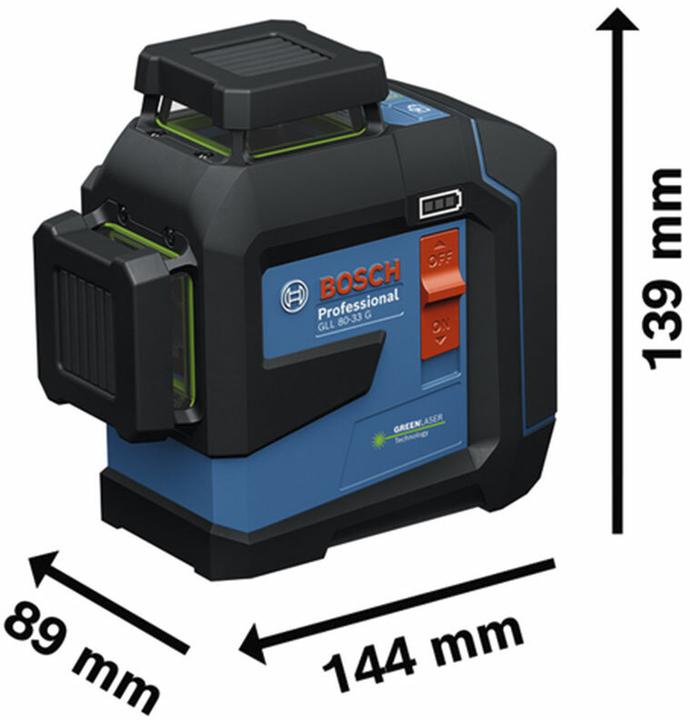 Image du produit Bosch Professional Linienlaser GLL 80-33G