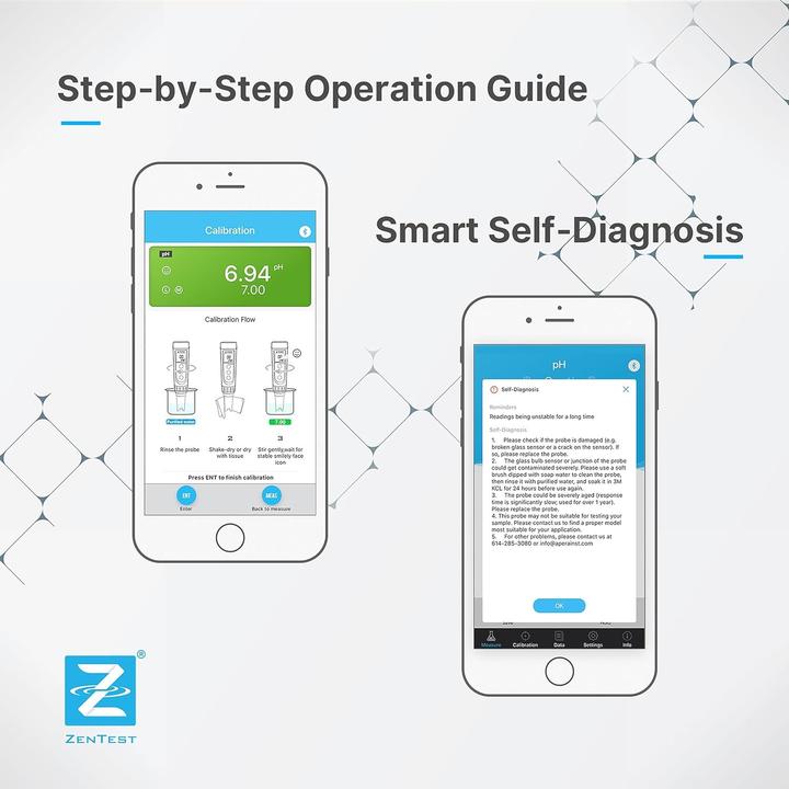 Actual product image Apera Instruments PC60-Z Smart 7-in-1 Multi-Parameter Meter