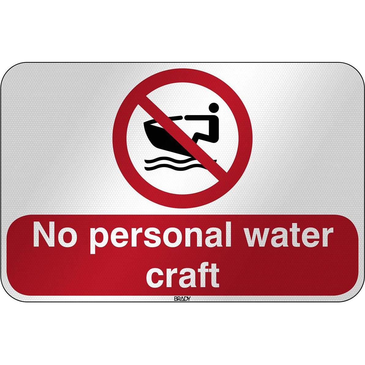 Brady, Sicherheitskennzeichnung, ISO Safety Sign - No personal