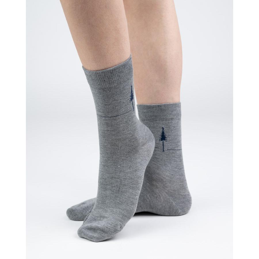 Thumbnail - Nikin, Herren, Socken, TreeSocks Standard Single Grau, Grau, (Einzelpack, 41 - 46)