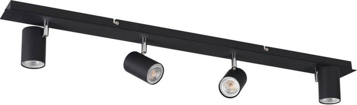 Produktbild Kanlux Wand-Deckenleuchte EVALO GU10 Schwarz 4x 35699 (GU10)