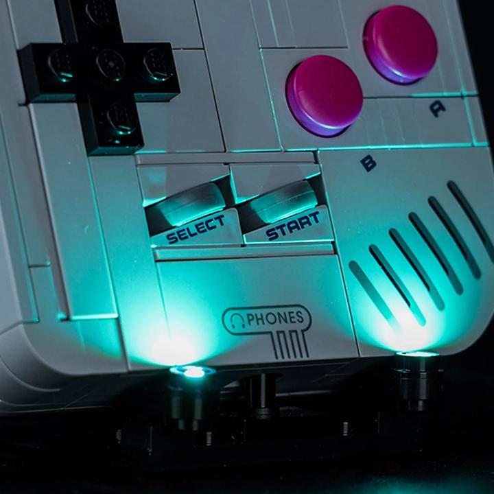 Produktbild BrickBling LED Licht Set für LEGO Super Mario: Game Boy™ (72046)