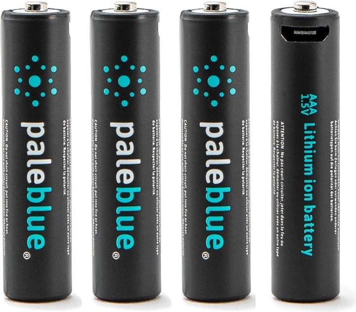 Image du produit Pale Blue Pack de 4 AAA (4 pcs, AAA, 750 mAh)