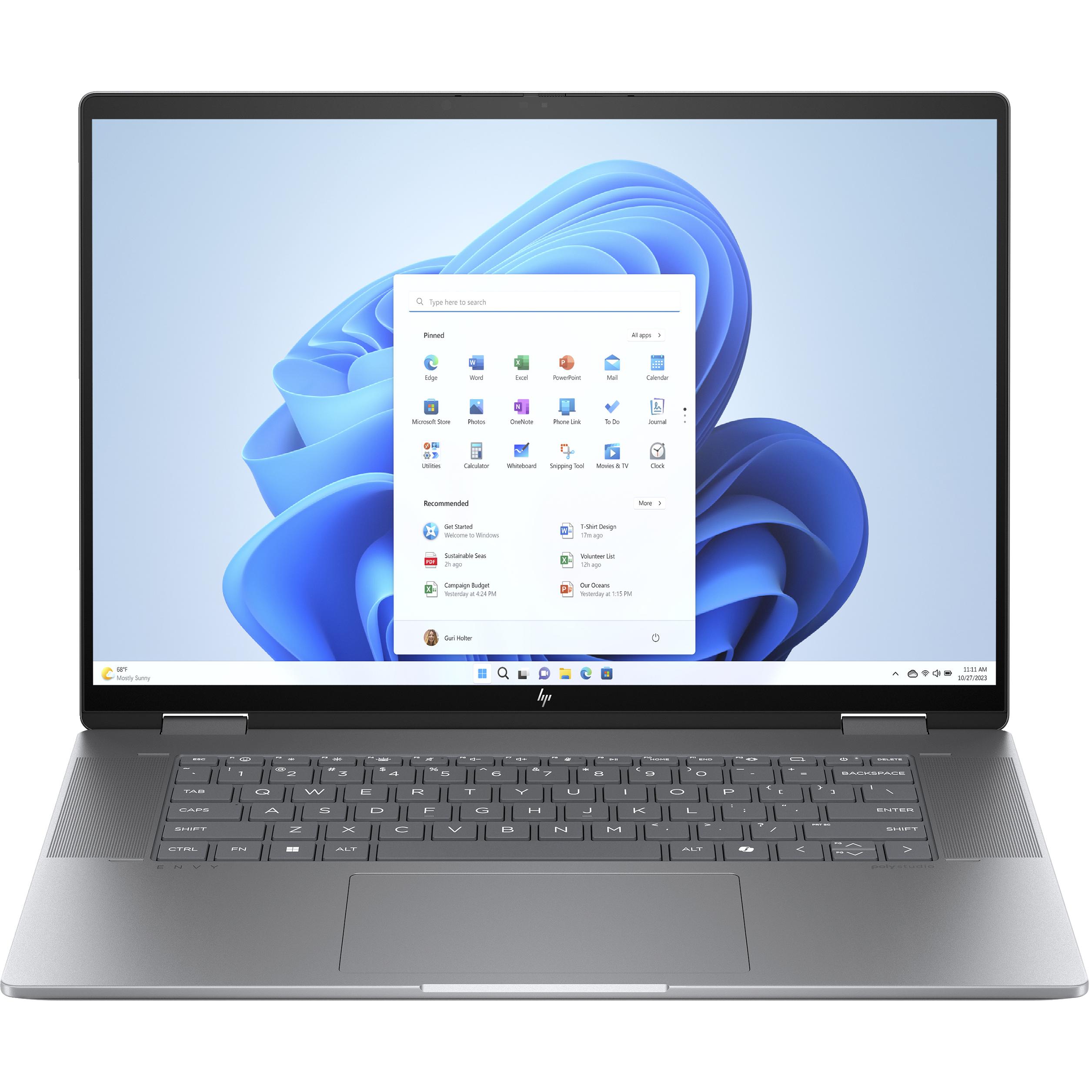 HP ENVY x360 16-ad0152ng 16" WUXGA IPS Touch, AMD Ryzen 5 8640HS, 16GB RAM, 512GB SSD, Windows 11 (15.98", AMD Ryzen 5 8...