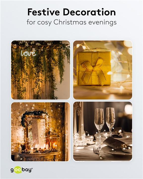 Produktbild Goobay Schneeball (3.15 m)