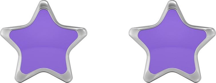 Image du produit Studex Boucles d'oreilles Stud Sensitive Star Purple (Acier inoxydable)