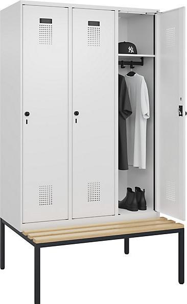 Actual product image kaiserkraft Evolo PLUS bench locker (120 cm, 212 cm)
