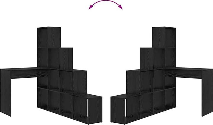 Schwarz Eichen-Optik