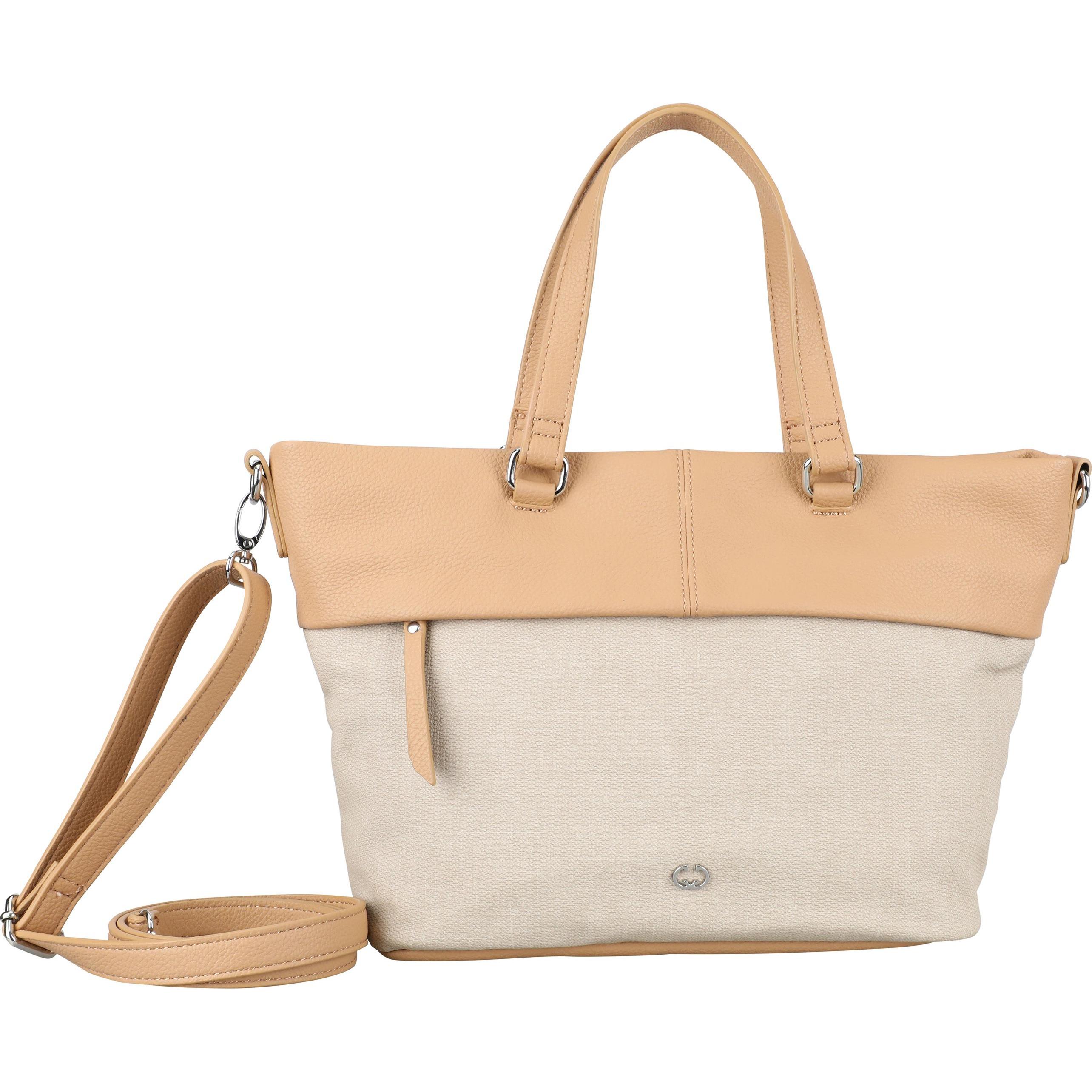 Gerry Weber, Tasche, handbag mhz keep in mind, Beige, (8 l)