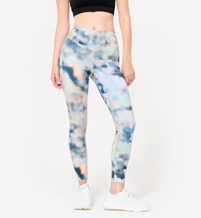 Image du produit Domyos Legging fitness taille haute femme, multicolore (W30/L31)
