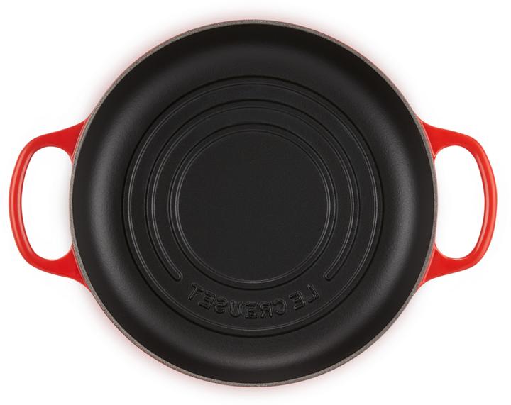 Produktbild Le Creuset Bräter für Brot 24cm kirschrot (24 cm, Bräter + Schmortopf, Gusseisen)