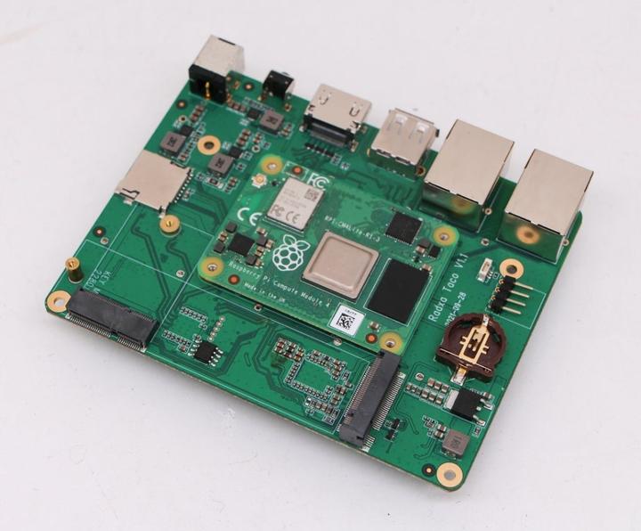 Produktbild Radxa TACO NASRouter solution für Raspberry Pi Compute Module CM4