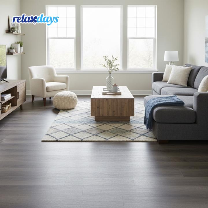 Actual product image Relaxdays PVC flooring