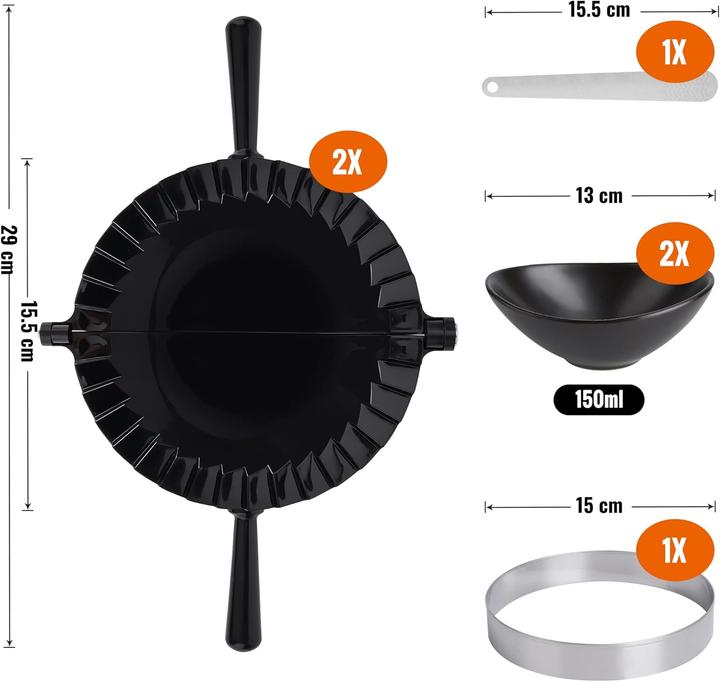 Actual product image Tortillada 7-teiliges Empanadas Maker Set