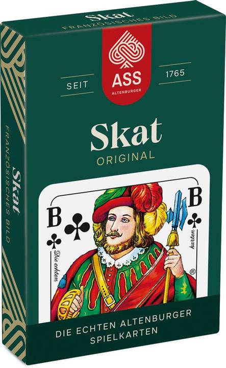 Produktbild ASS Altenburg Skat Glasetui 22570001 (Deutsch, 3 - 4 Spieler)