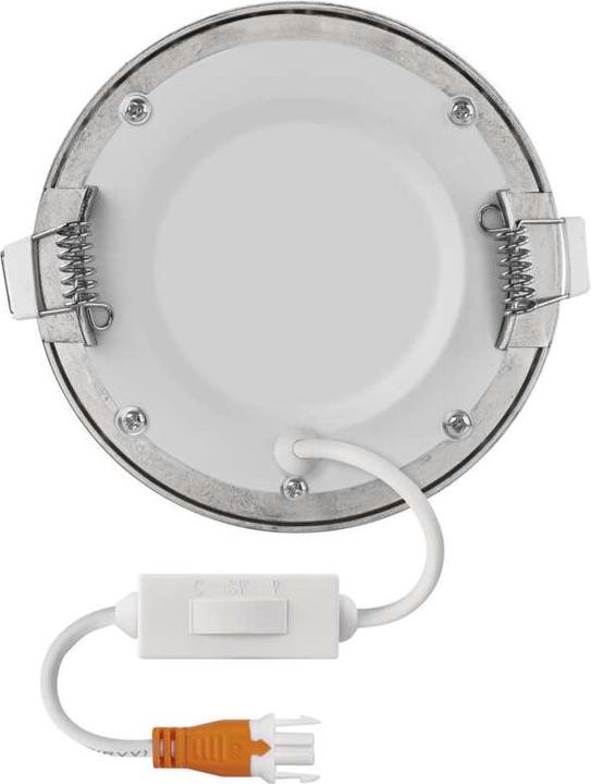 Image du produit Emos Luminaire LED encastrable NEXXO, rond, argenté, 7W, avec Change CCT (480 lm)