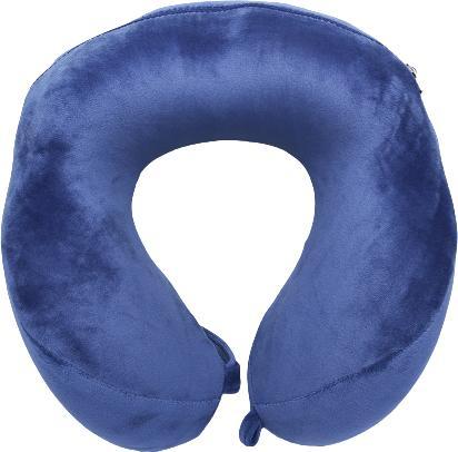 Travel Blue Nackenkissen mit Kapuze (Cuscino per testa e collo)