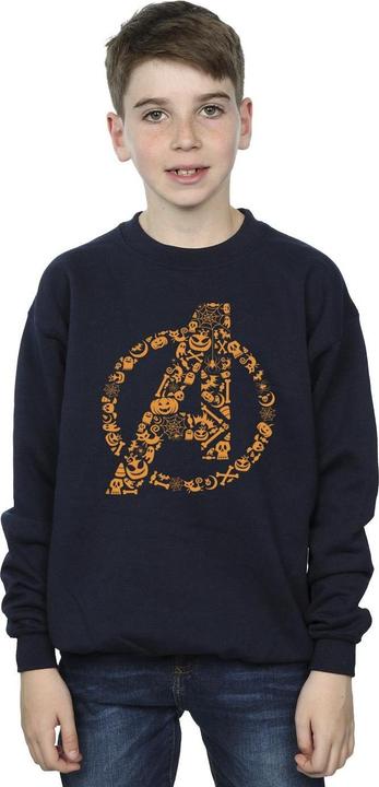 Produktbild Avengers Halloween Logo Sweatshirt Jungen (128)